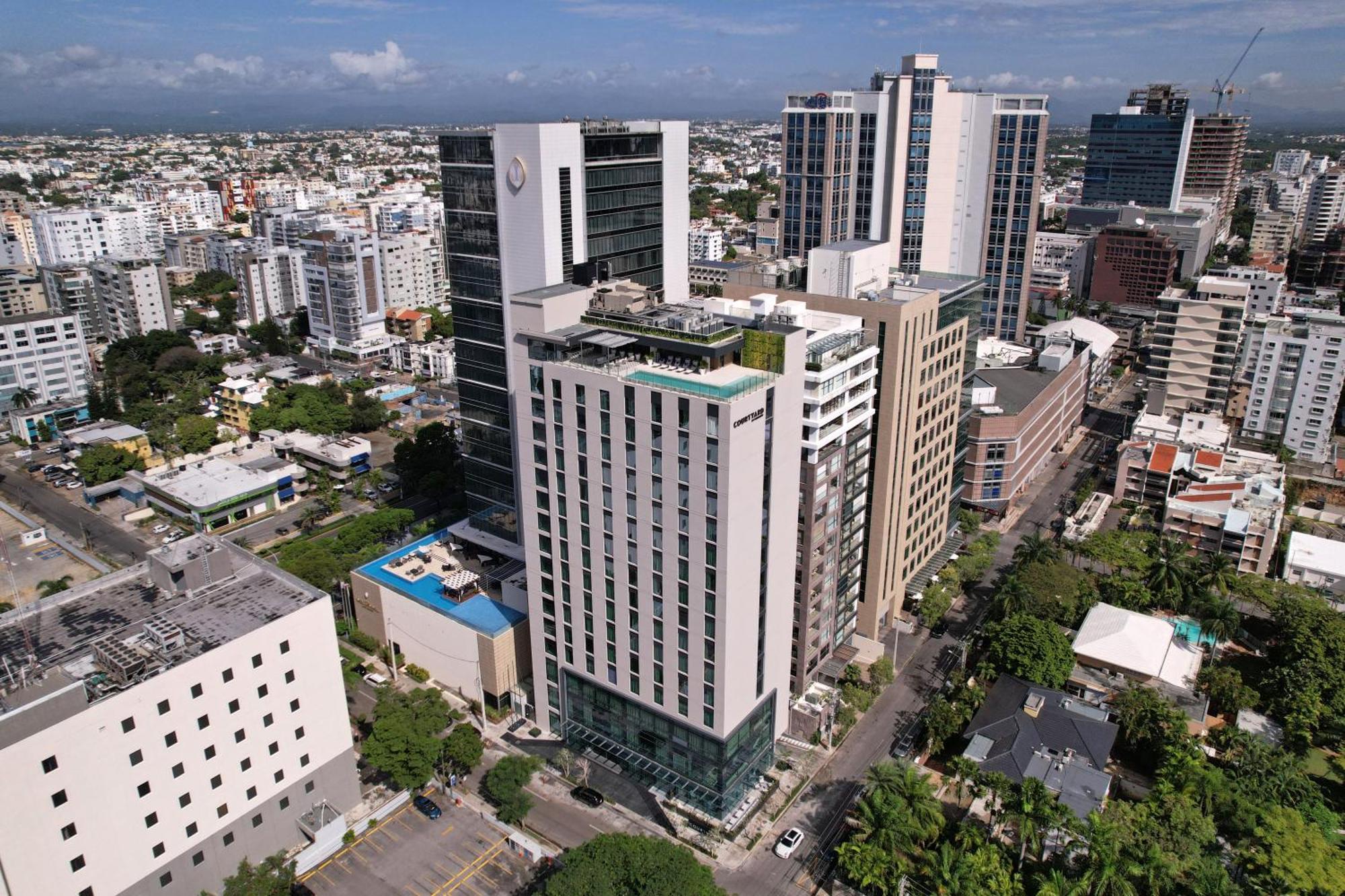Courtyard By Marriott Santo Domingo Piantini Hotell Eksteriør bilde
